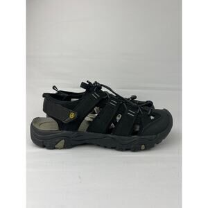 Atika Outdoor Sport Sandals Women’s 7 Black Hiking Water Shoes Trail Adventure